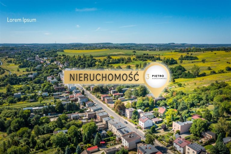 Działka z 4-kondygnacyjnym domem!