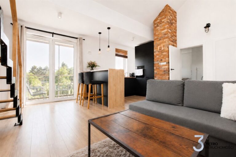 Nowoczesny apartament z antresolą