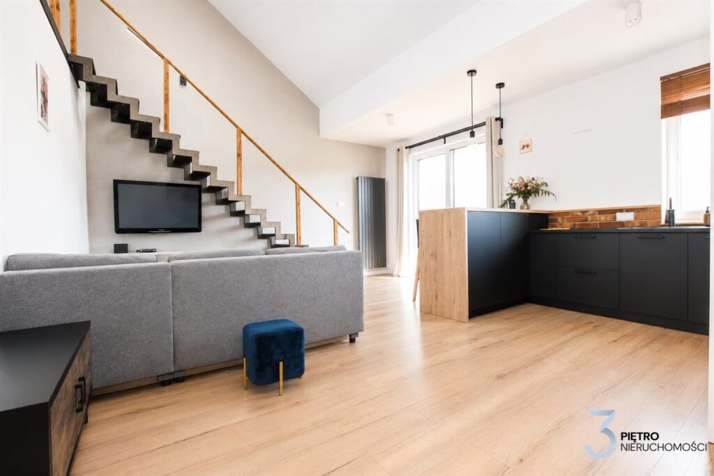 Nowoczesny apartament z antresolą