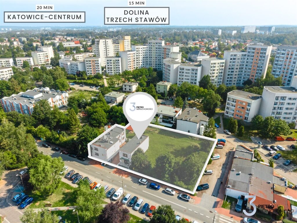 Działka z lokalami usługowymi ! Inwestycja