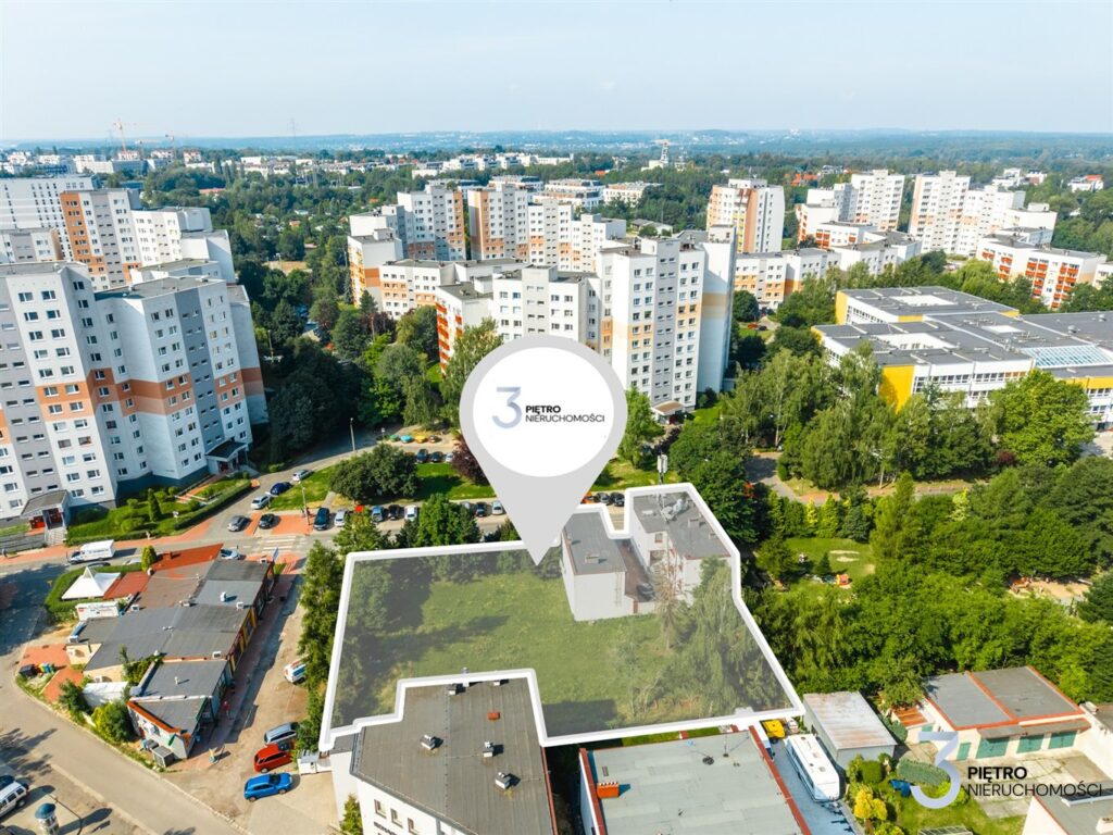 Działka z lokalami usługowymi ! Inwestycja